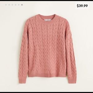 Mango Cable Knit Sweater